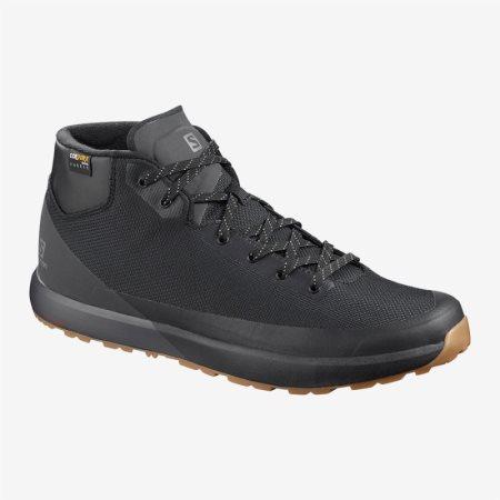 Salomon ACRO CHUKKA WR 2 Mens Sneakers Black UK HSLX